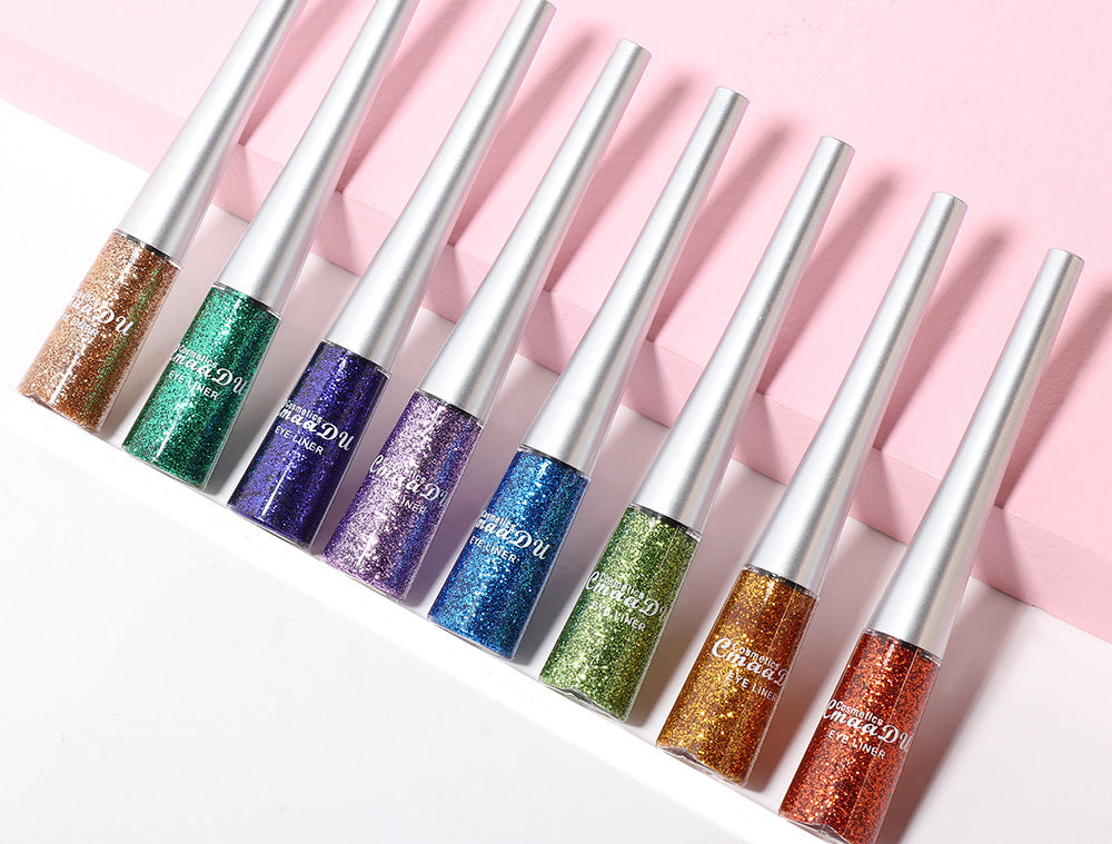 Fashion Creative Glitter Eyeliner Set