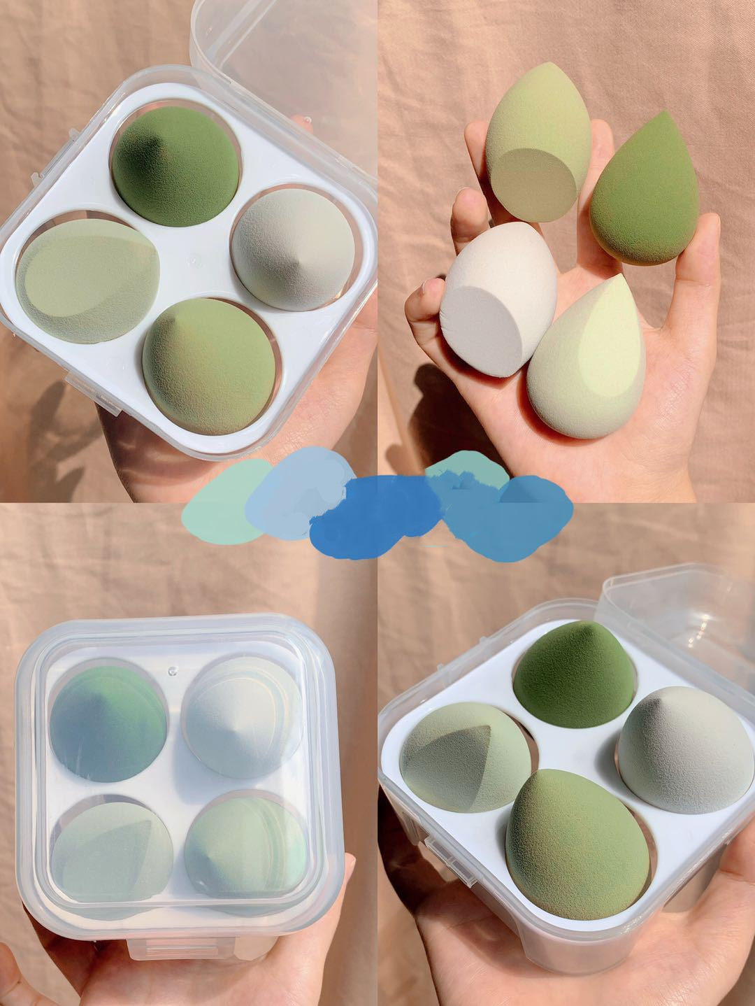 Makeup Egg Box