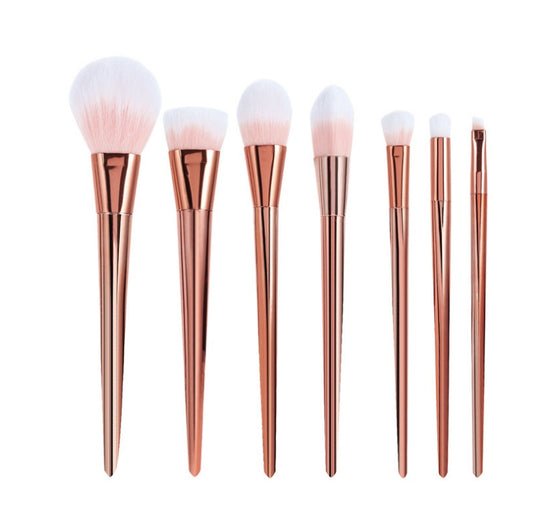 Rhombus 7pce Makeup Brush Set