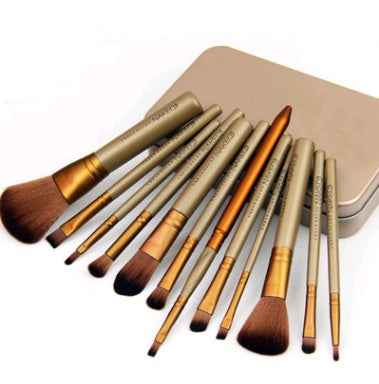 Iron Box Makeup 12 Brush Sets
