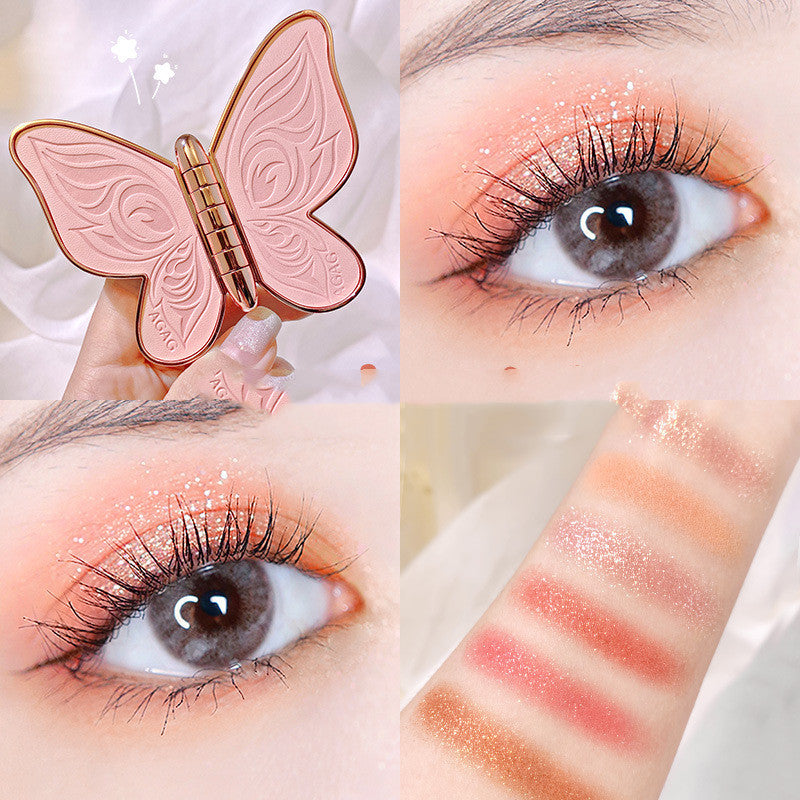 6 Colors Butterfly Eyeshadow Palette