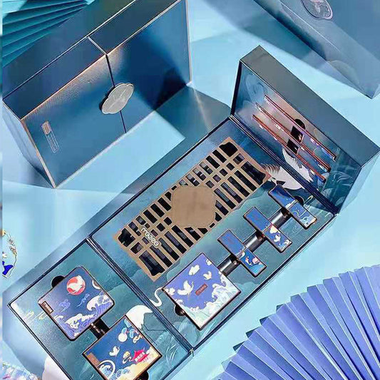 Chinoiserie Eyeshadow and Lipstick Makeup Set