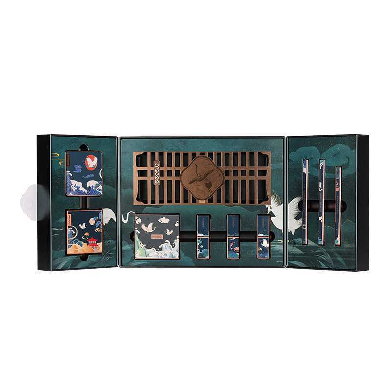 Chinoiserie Eyeshadow and Lipstick Makeup Set