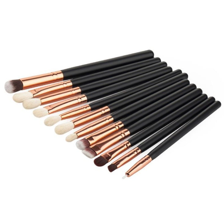 12 Makeup Brushes Set