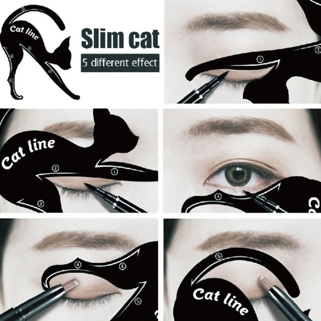 Cat Eyeshadow Eyeliner Makeup Tool