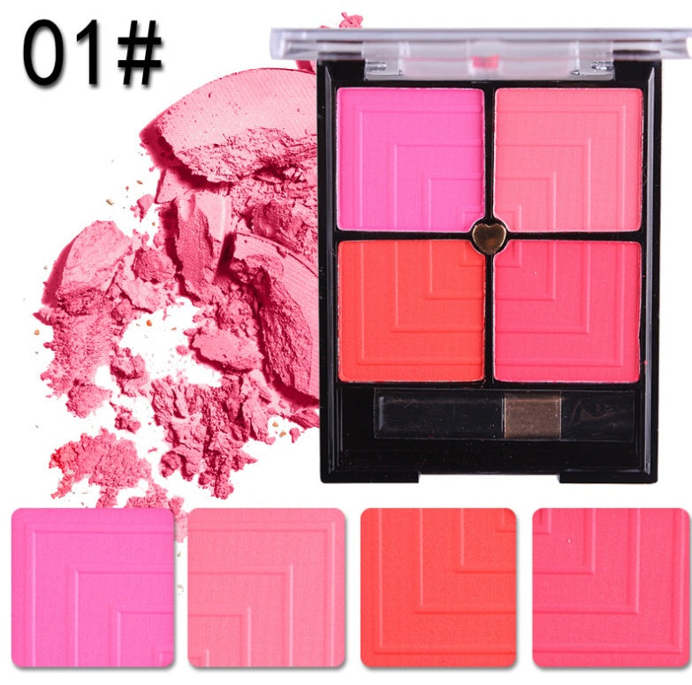 4 Colors Blush Repair Capacity Rouge Makeup