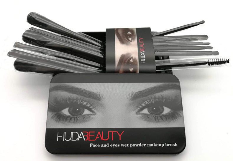 Iron Box Makeup 12 Brush Sets