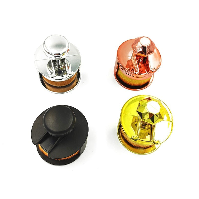 Convenient Push-pull Seal Makeup Brush