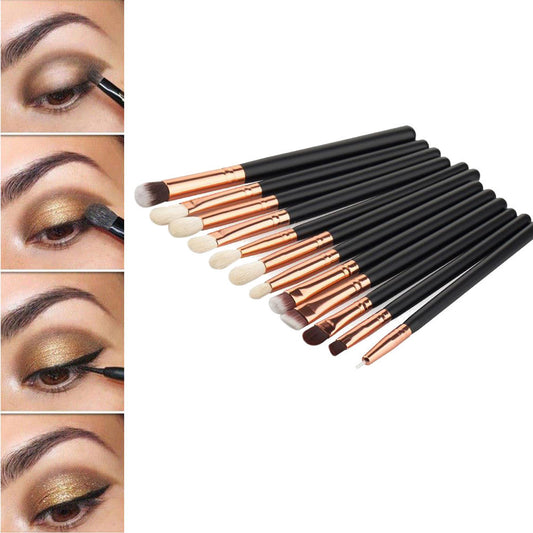 12 Makeup Brushes Set