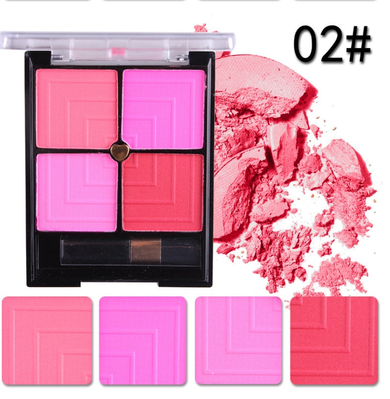4 Colors Blush Repair Capacity Rouge Makeup