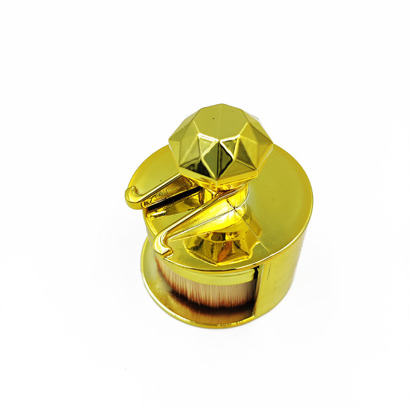 Convenient Push-pull Seal Makeup Brush