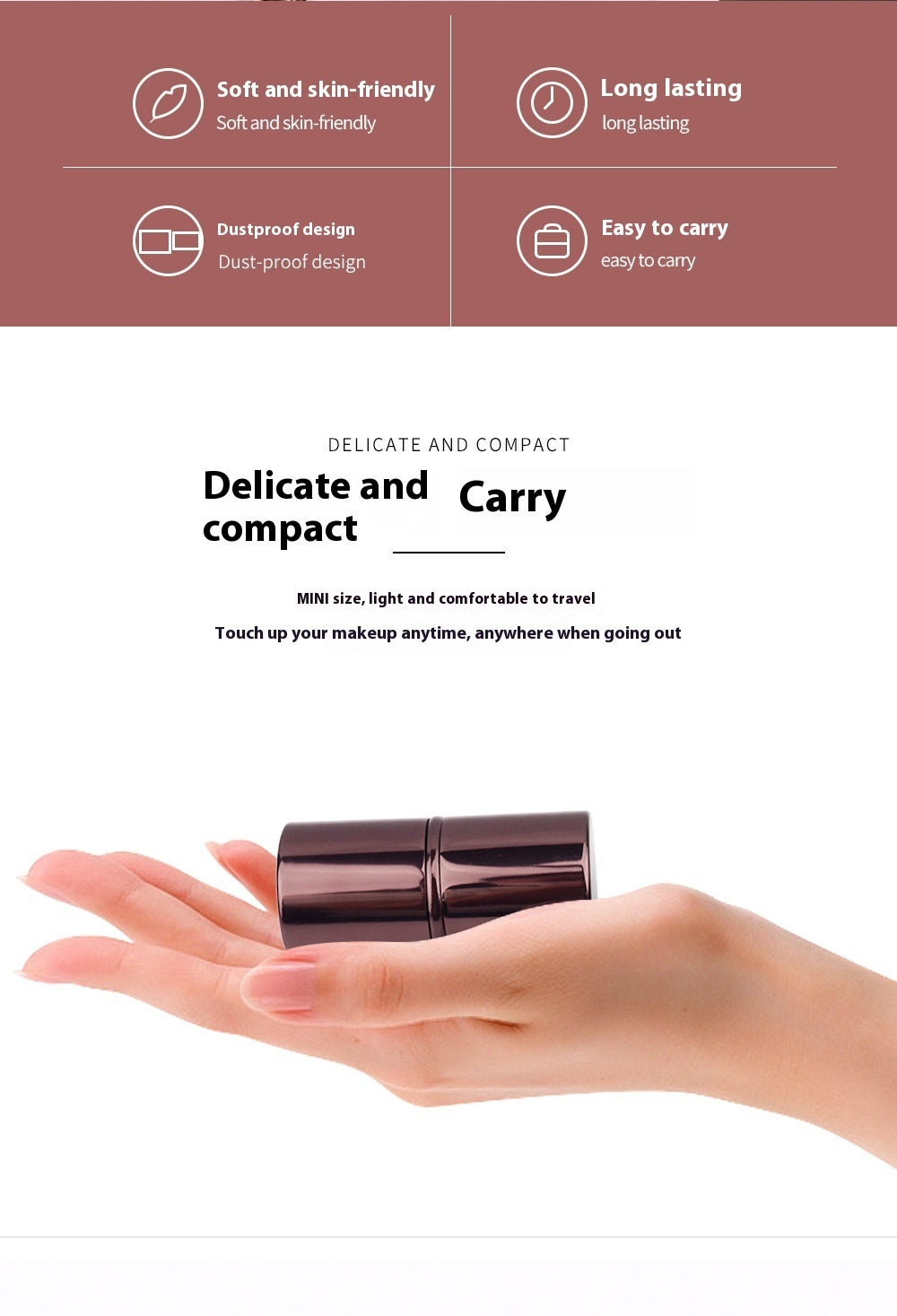 No Trace Foundation Makeup Brush