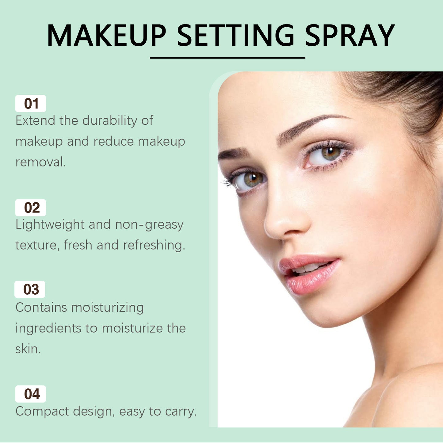 Long Lasting Moisturizing Makeup Mist Spray